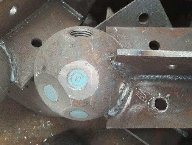 吐鲁番螺栓球球塞，网架配件